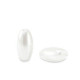 Perlas de agua dulce de imitación grano de arroz 3x6mm - Blanco